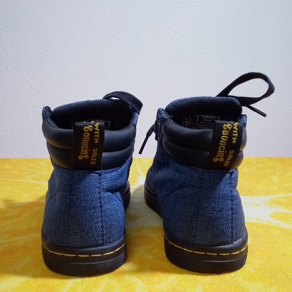 Dr. Martens Blue Ankle Boots - Picture 4 of 5